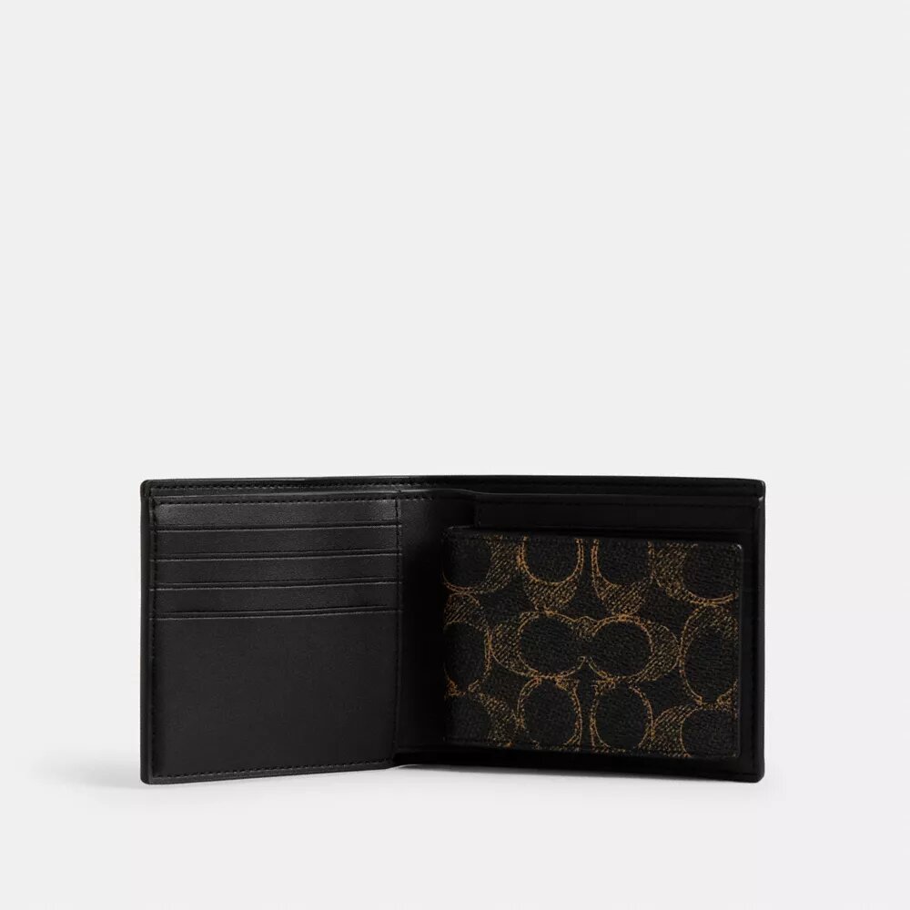 3-i-1-lommebok i «Loved Signature Canvas»-kanvas