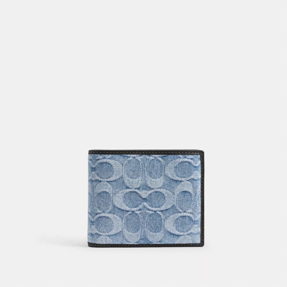 3-i-1-lommebok i «Loved» Signature-denim
