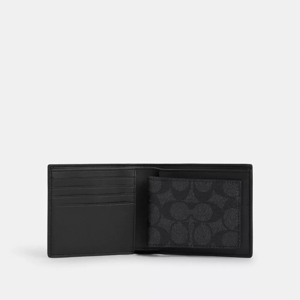 3-i-1-lommebok i Signature Canvas
