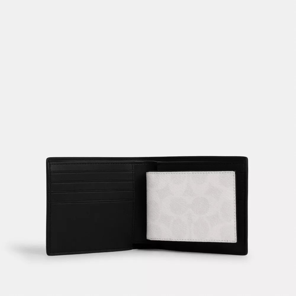 3-i-1-lommebok i Signature Canvas