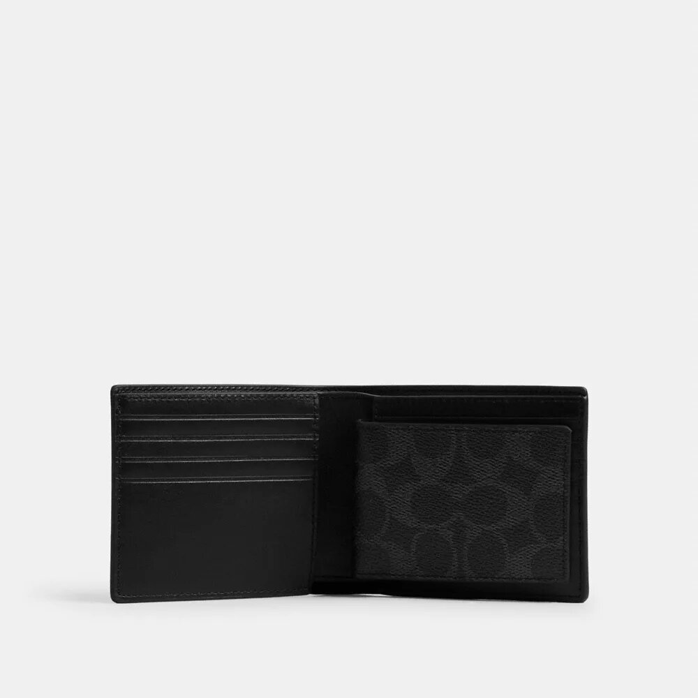 3-i-1-lommebok i Signature Canvas