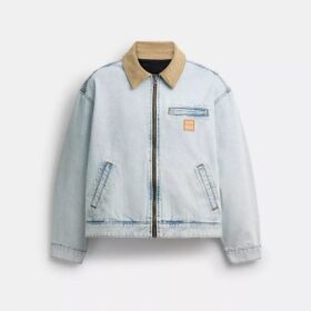 Arbejdsjakke i denim