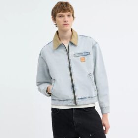 Arbejdsjakke i denim