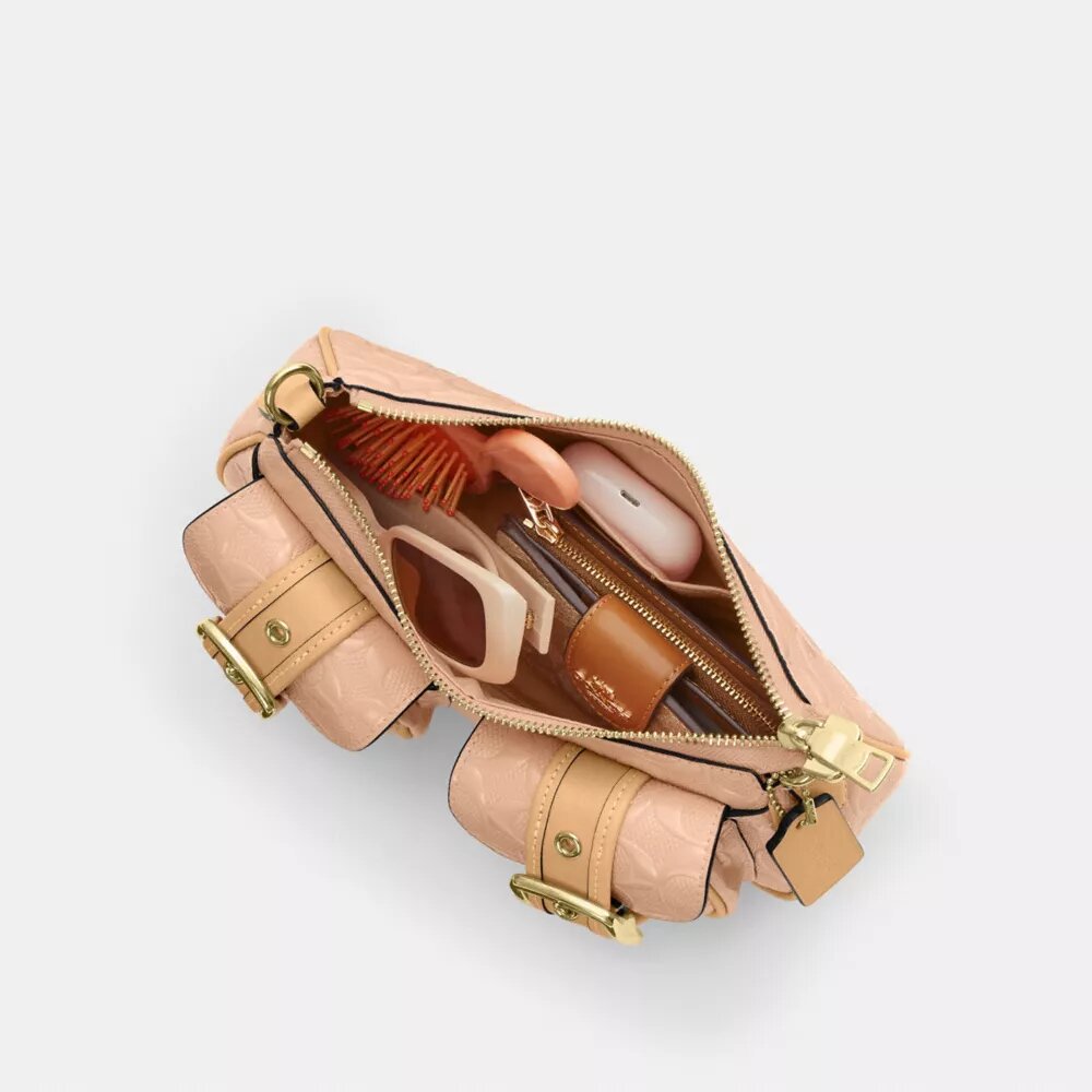 Ashton skulderveske i signaturlær