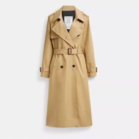 Avslappet trenchcoat