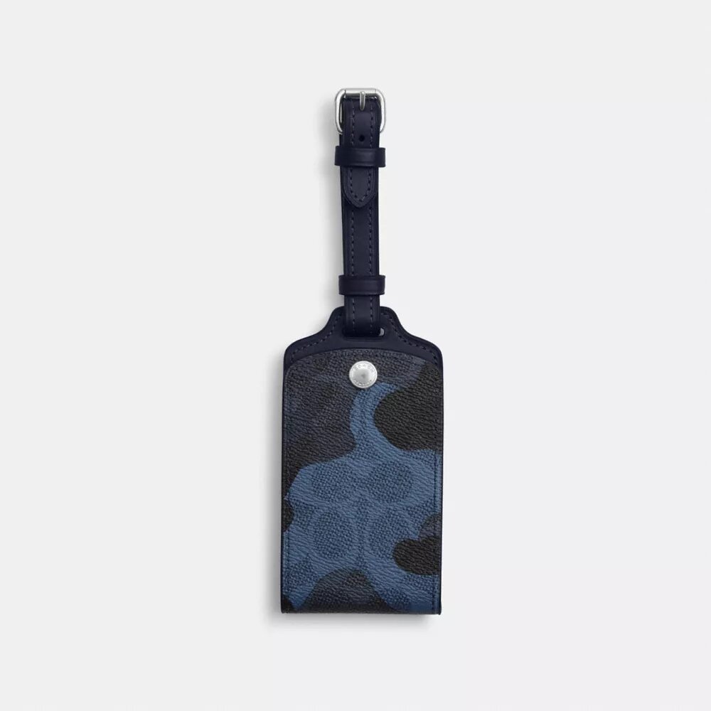 Bagasjelapp med signatur-camo-mønster