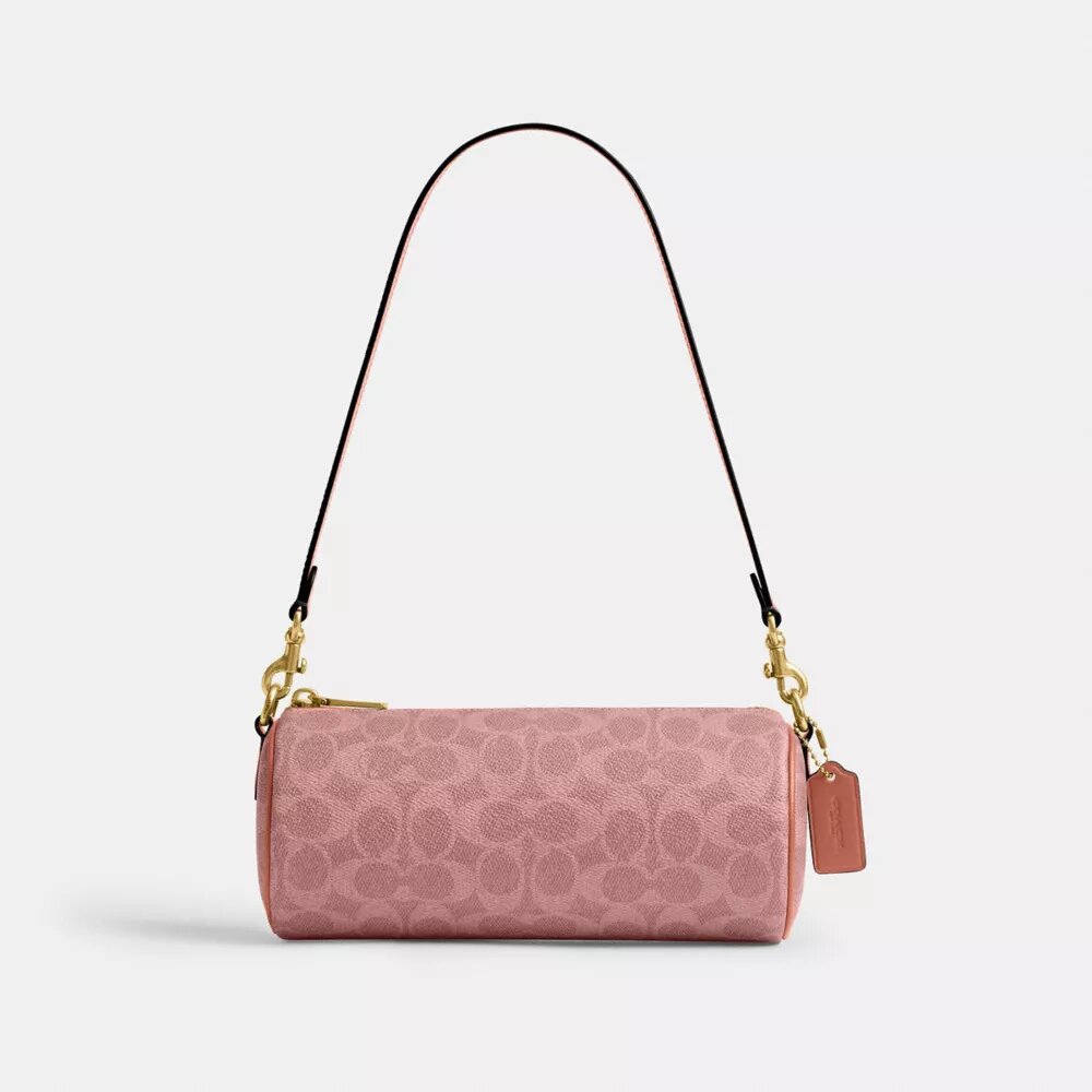 Barrel Bag i Signature Canvas