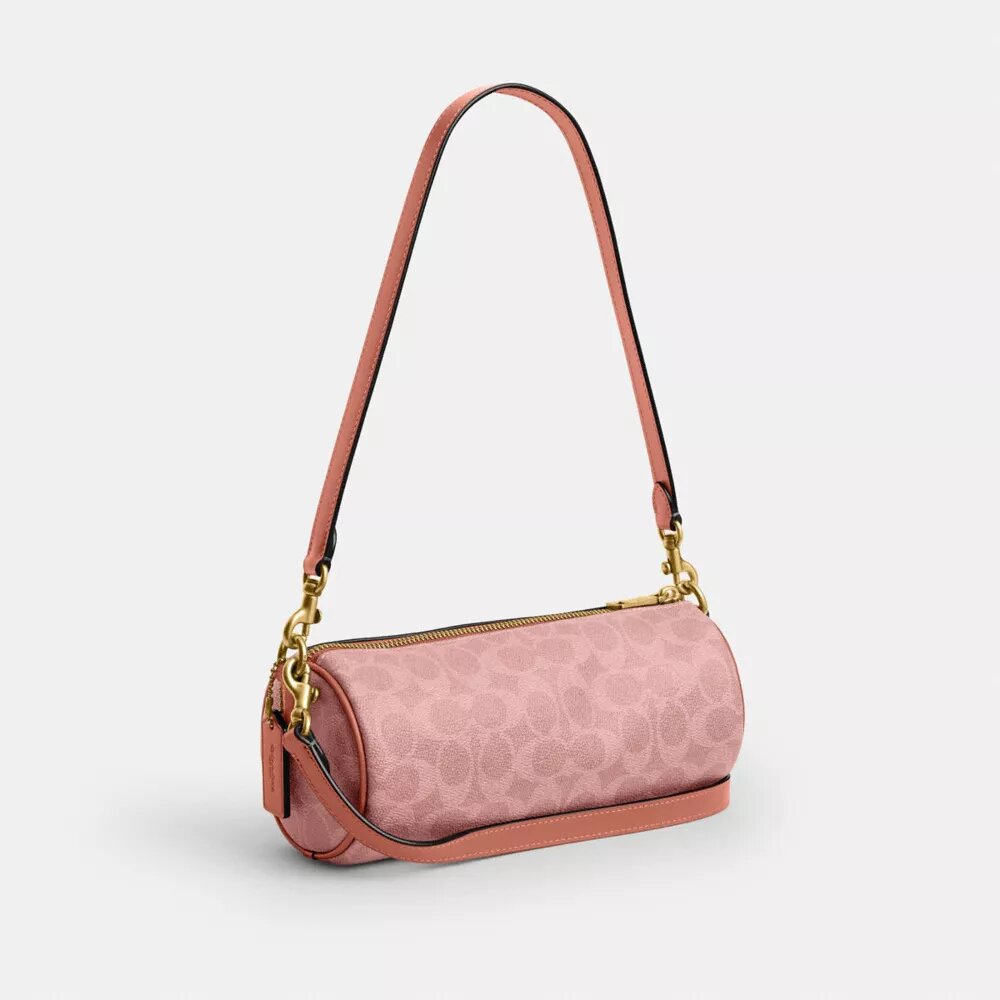 Barrel Bag i Signature Canvas
