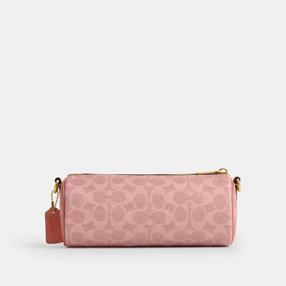 Barrel Bag i Signature Canvas