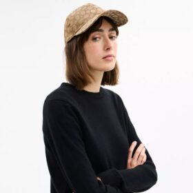 Baseballcap med signaturjacquard
