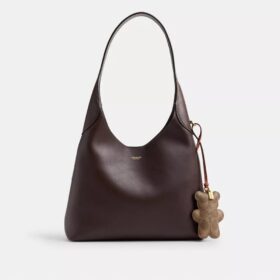 Bear Puffy-veskeanheng i Signature Canvas