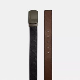 Belter med spenneplate, kan tilpasses i lengde og er vendbart, 38 mm