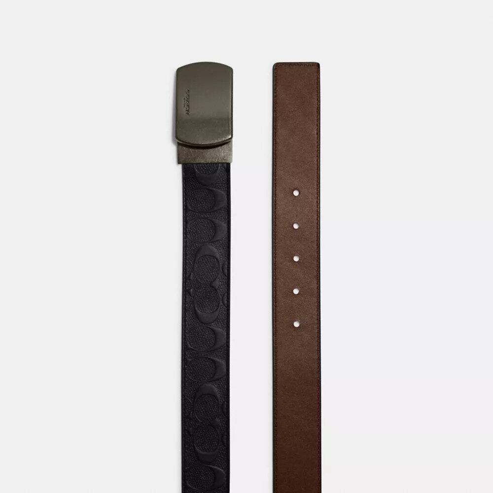 Belter med spenneplate, kan tilpasses i lengde og er vendbart, 38 mm