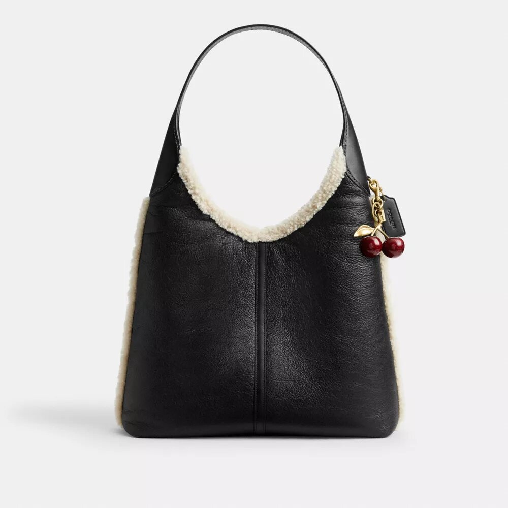 Brooklyn skulderveske 39 i shearling