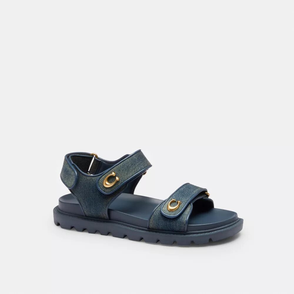 Brynn-sandaler i «Loved Denim»