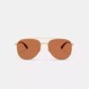 C Pilot-solbriller med metallbeslag