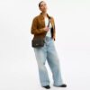 Carey-crossbody-veske i «Loved»-Signature Canvas med anheng
