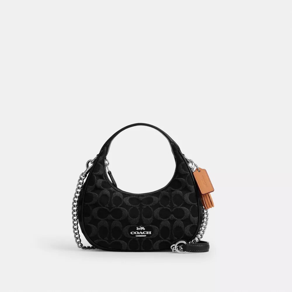 Carmen Mini-crossbody-veske i signaturdenim