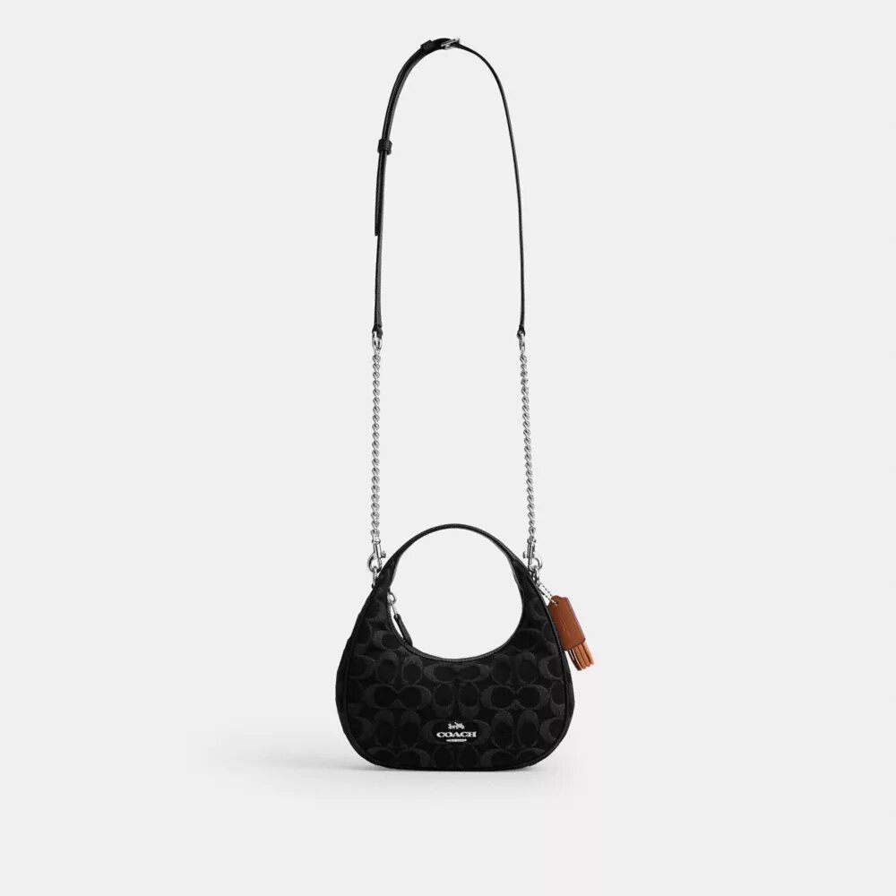 Carmen Mini-crossbody-veske i signaturdenim