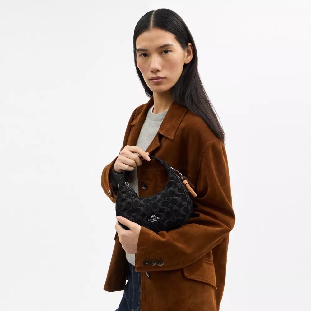 Carmen Mini-crossbody-veske i signaturdenim