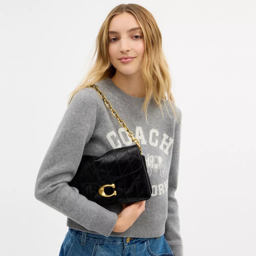 Chain Tabby-skulderveske med vattering