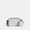 Charter Slim-crossbody-veske i Signature Canvas