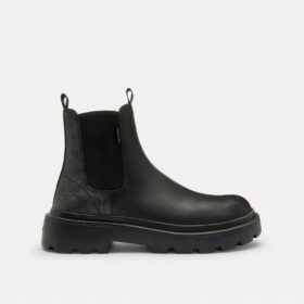 Chelsea-boots med Signature Canvas