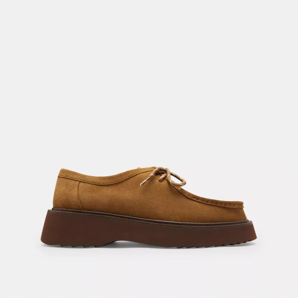 Chukka-boots i signatur-semsket skinn