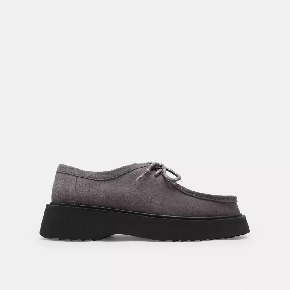 Chukka-boots i signatur-semsket skinn