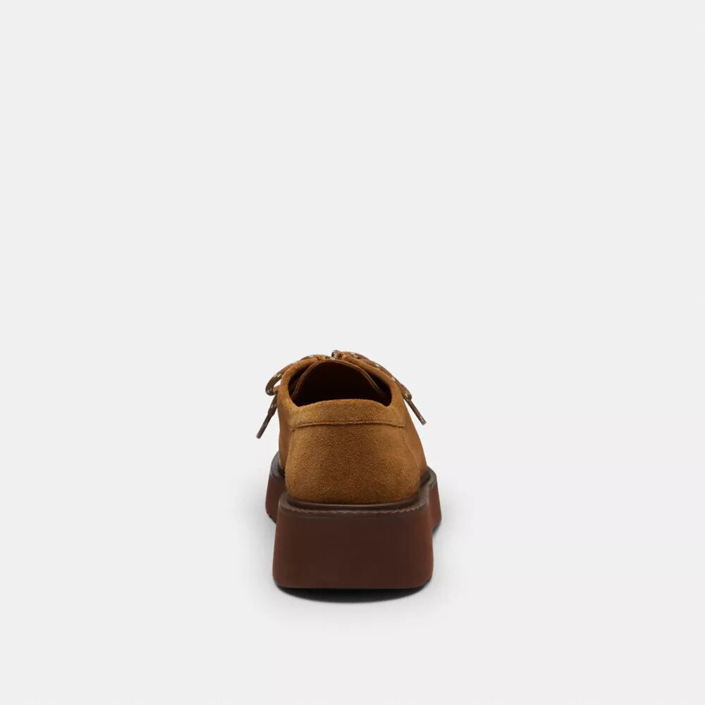 Chukka-boots i signatur-semsket skinn