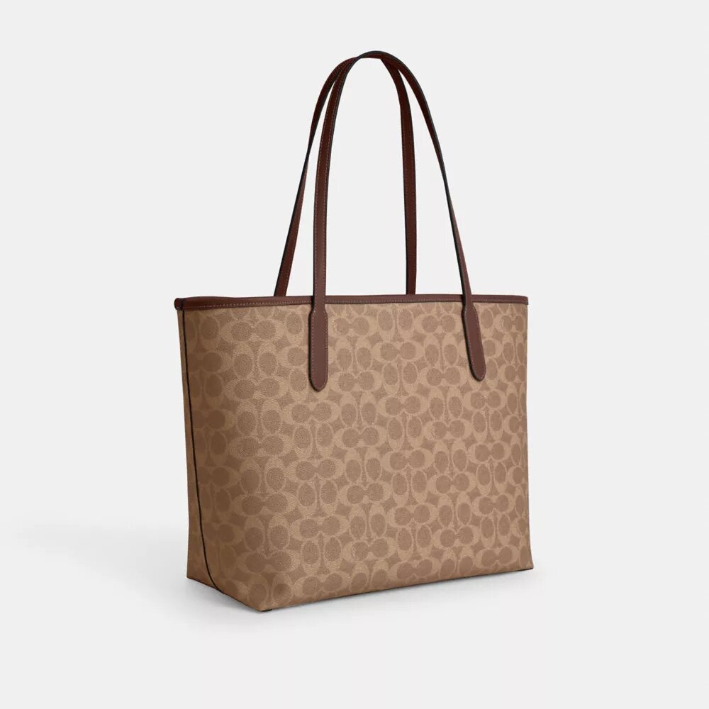 City-tote i Signature Canvas