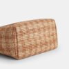 City-tote-veske med gingham-mønster