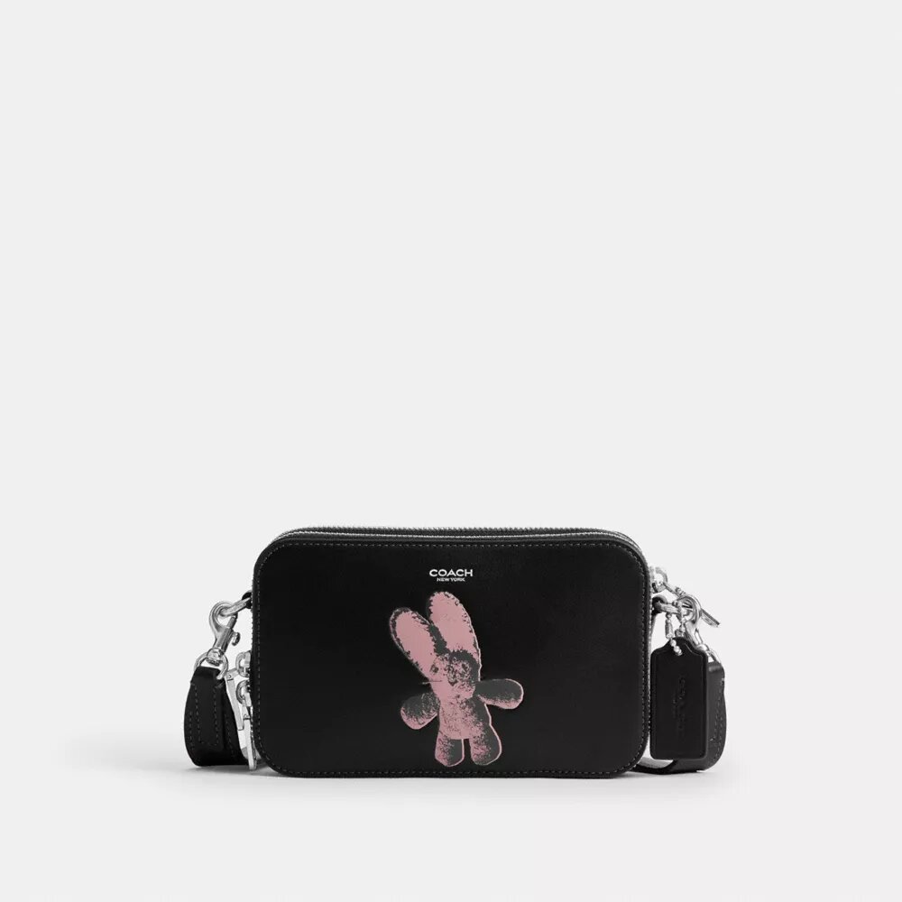 Clinton-crossbody-veske med grafisk motiv