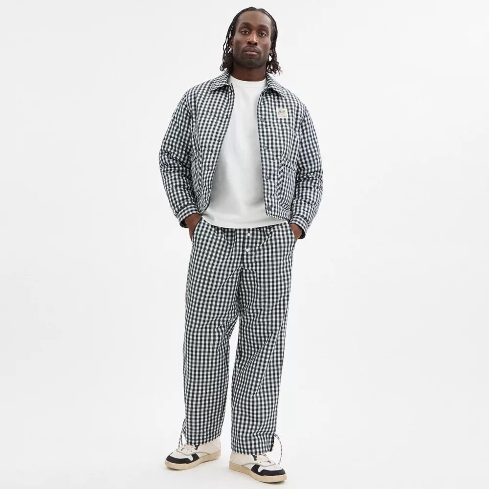 Coachtopia Loop-bukser i gingham