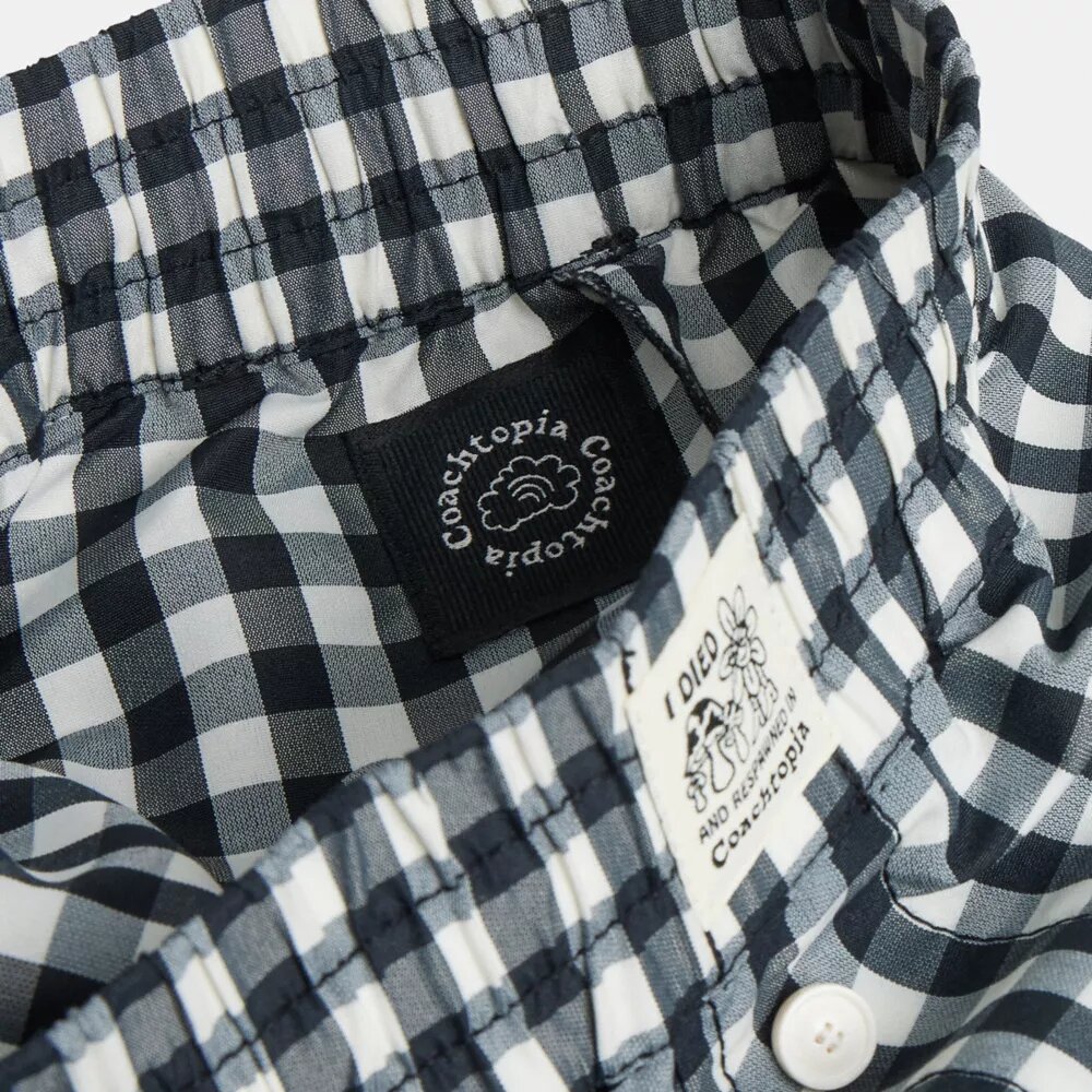 Coachtopia Loop-bukser i gingham