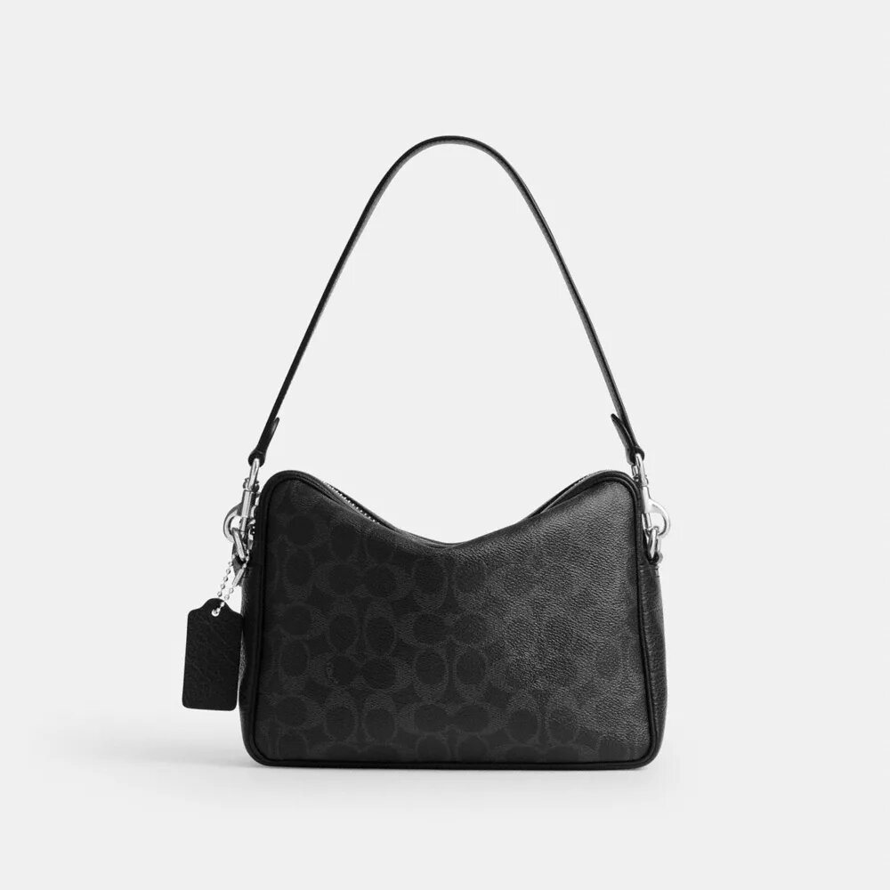 Dakota-crossbody-veske i Signature Canvas