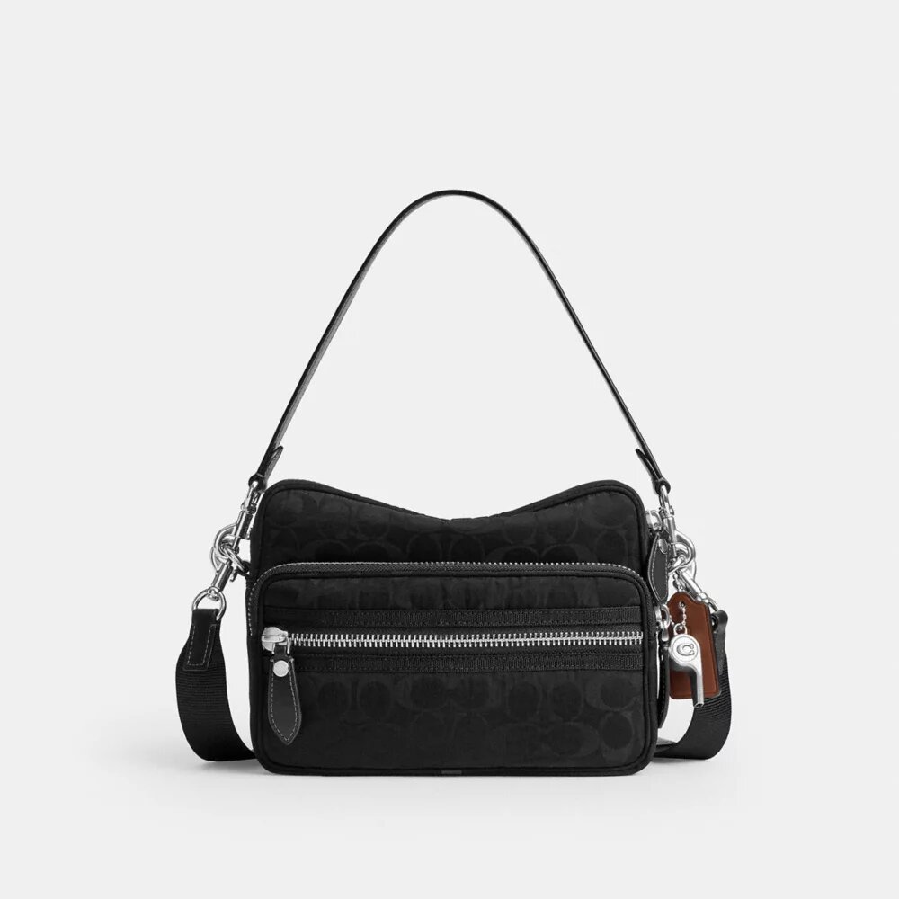Dakota-crossbody-veske i Signature Nylon