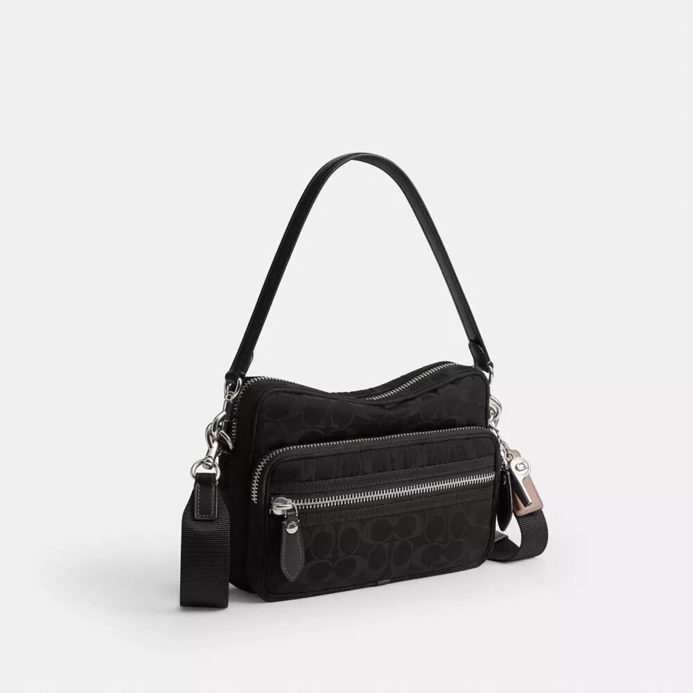 Dakota-crossbody-veske i Signature Nylon