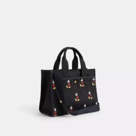 Disney X Coach Cargo Tote-vesker 26 med Mikke Mus i regenerativt bomullslerret