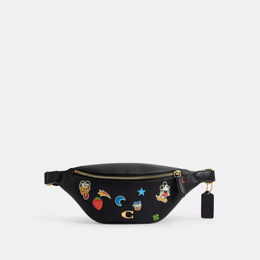 Disney X Coach Charter Midjeveske 7 med klistremerke-trykk