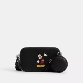 Disney X Coach Charter Slim Crossbody-veske med Mikke Mus
