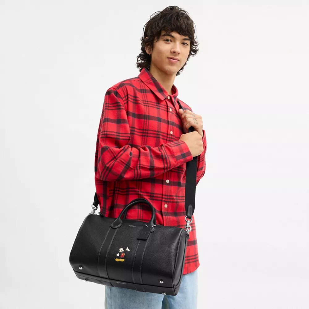 Disney X Coach Compass Bag 35 med Mikke Mus