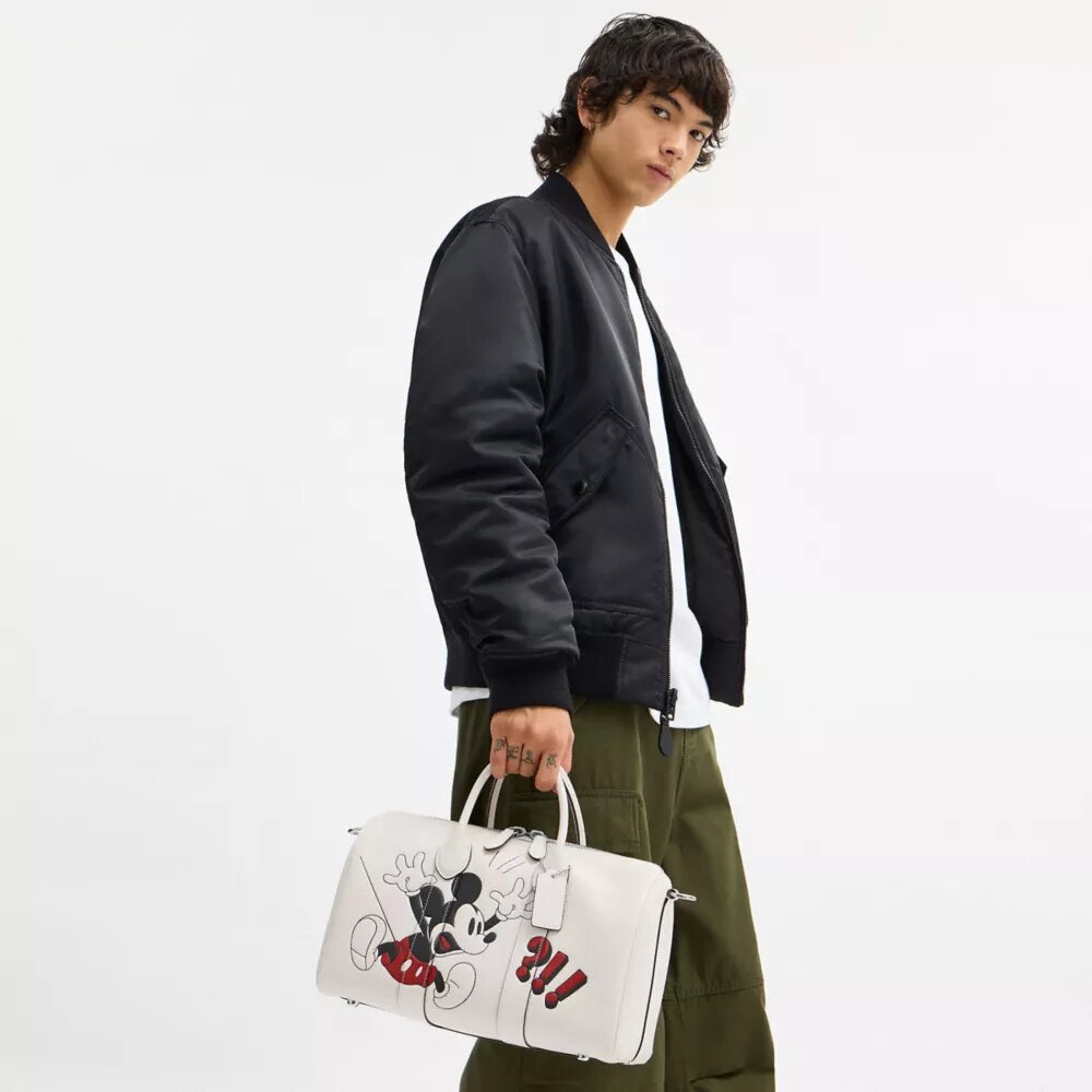 Disney X Coach Compass Bag 35 med Mikke Mus