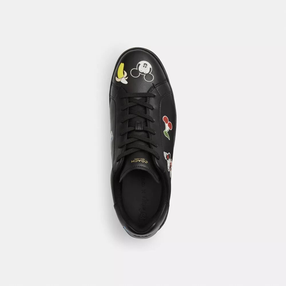 Disney X Coach Høye sneakers med klistremerketrykk
