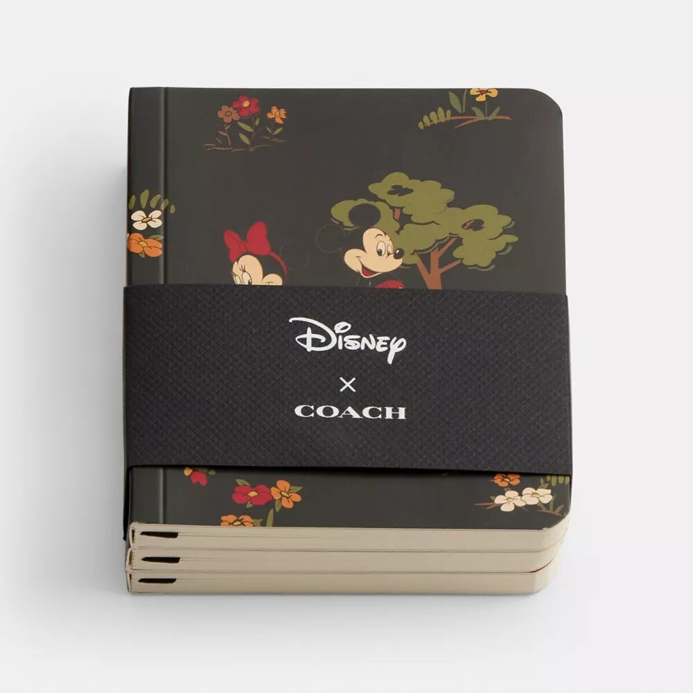 Disney X Coach mini-notatbok-sett med Mikke Mus og vennene hans