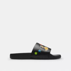 Disney X Coach-slides med klistremerketrykk