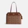 Easton-tote-veske i signatur-chenille