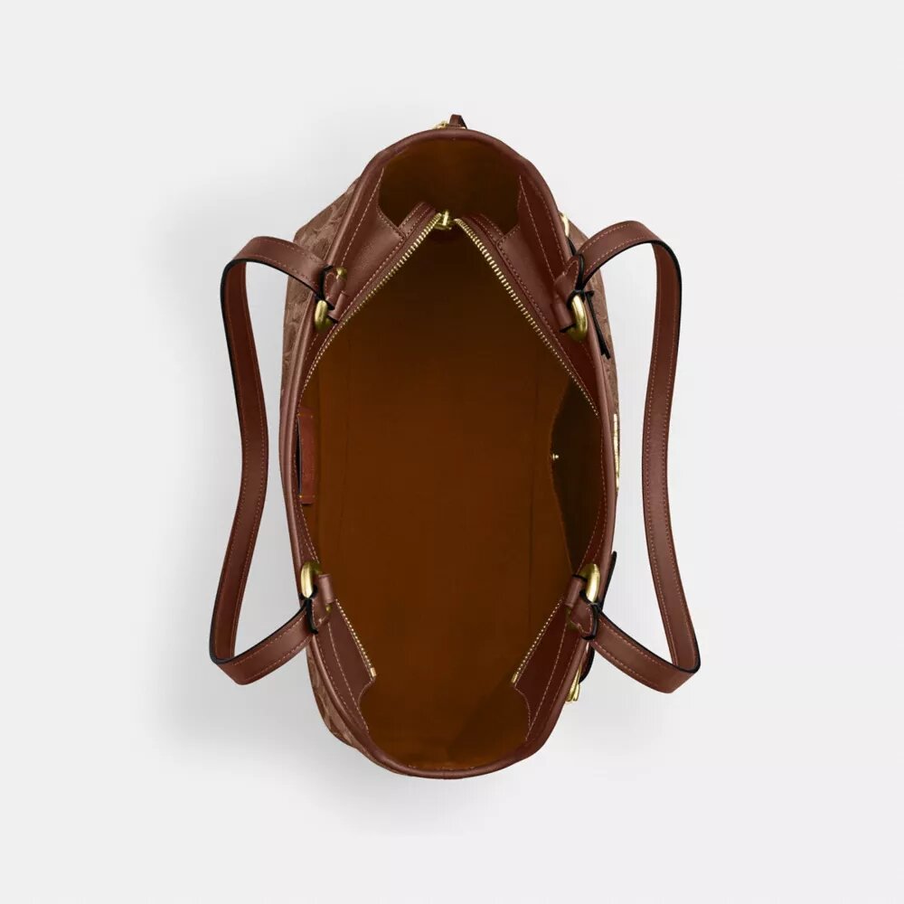 Easton-tote-veske i signatur-chenille