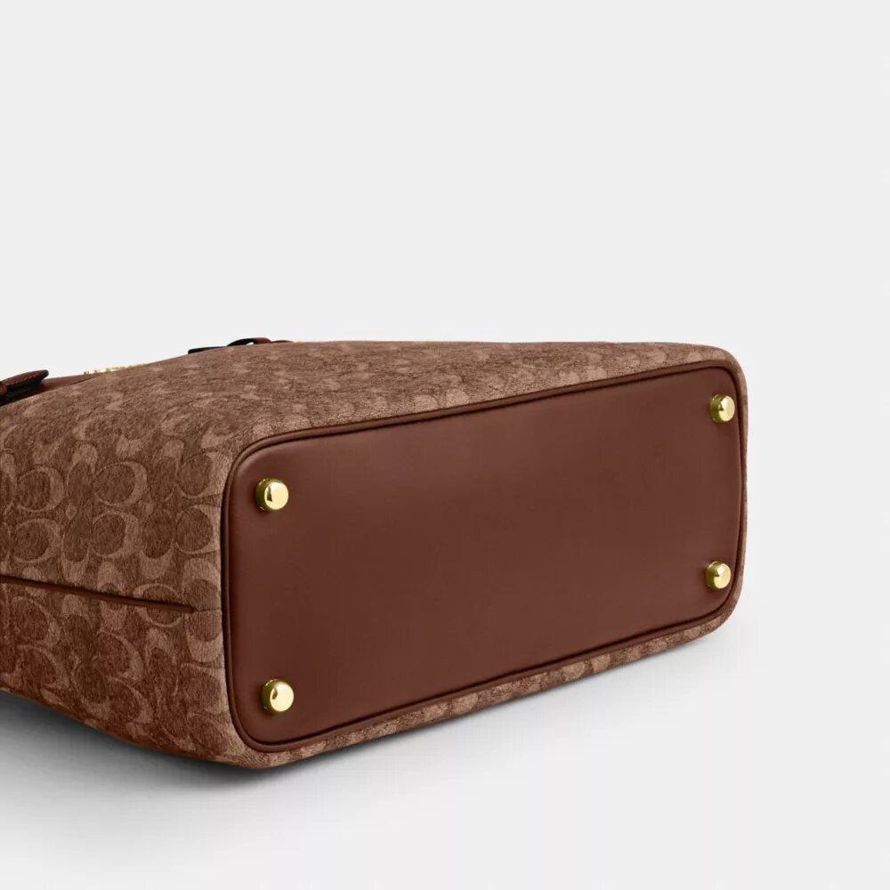 Easton-tote-veske i signatur-chenille