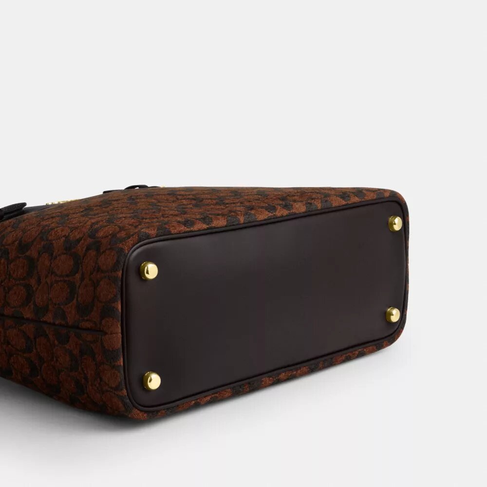 Easton-tote-veske i signatur-chenille